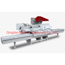 High Quality Double Circular Saw Machine Log Push Table Saw Cutting Machine for Wood Small Size Logs Cutting Circular Saw Table Circular Saw Machine Woodworking